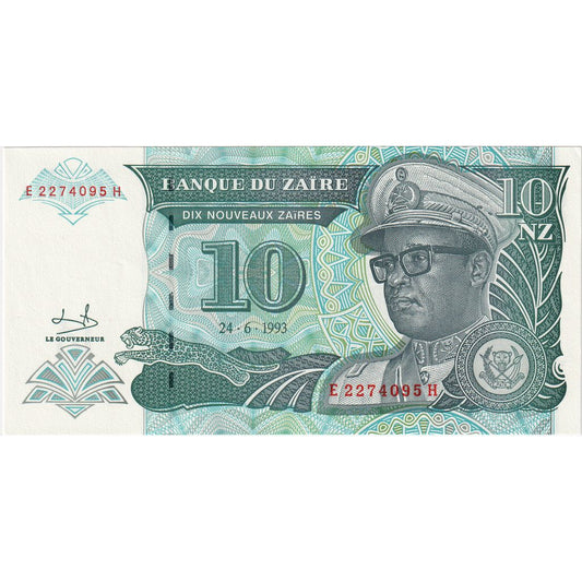 Zaire, 
  
  10 Nuevos Zaires, 
  
  1993-06-24