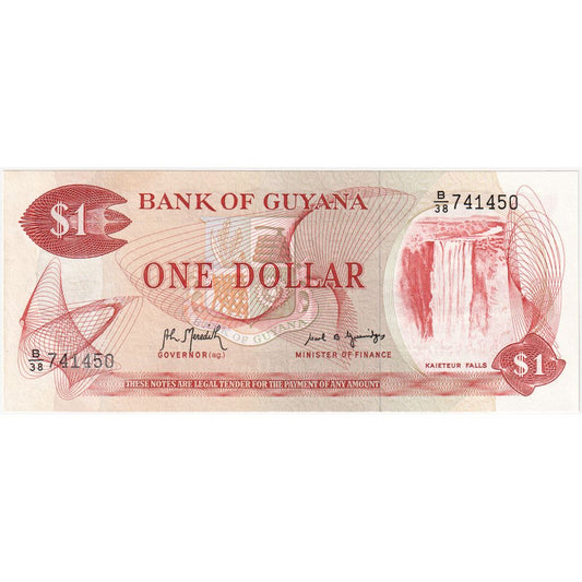 Guyana, 

1 dólar, 

SIN CERTIFICACIÓN (65-70)