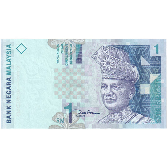 Malasia, 
  
  1 ringgit, 
  
  UNC(65-70)