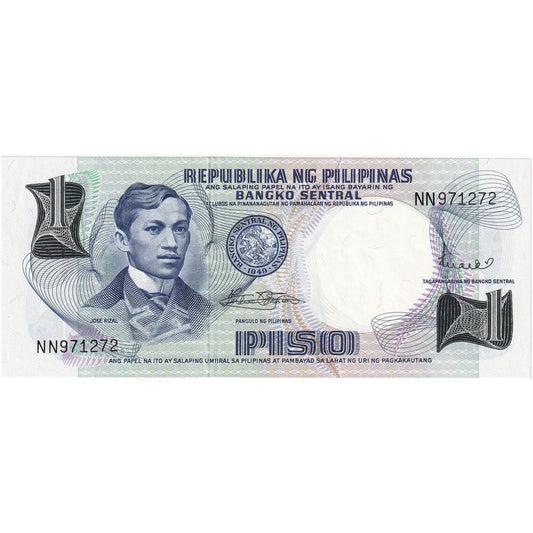 Filipinas, 

1 Piso, 

UNC (65-70)