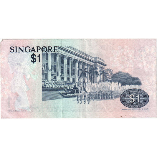 Singapur, 

1 dólar, 

EF(40-45)