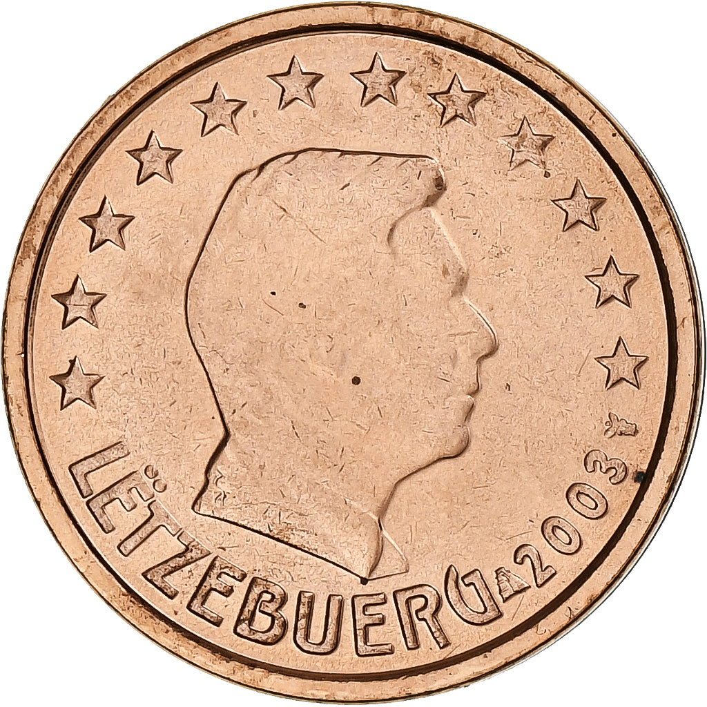 Luxemburgo, 
  
  Enrique, 
  
  2 céntimos de euro