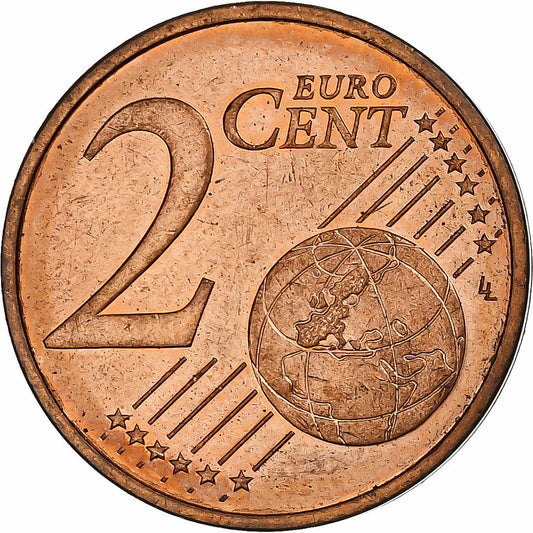 Francia, 

2 céntimos de euro, 

2020