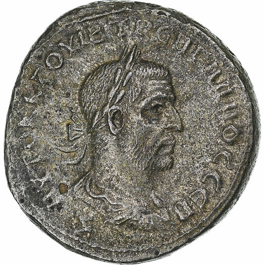 Seleucis y Pieria, 
  
  Treboniano Galo, 
  
  tetradracma