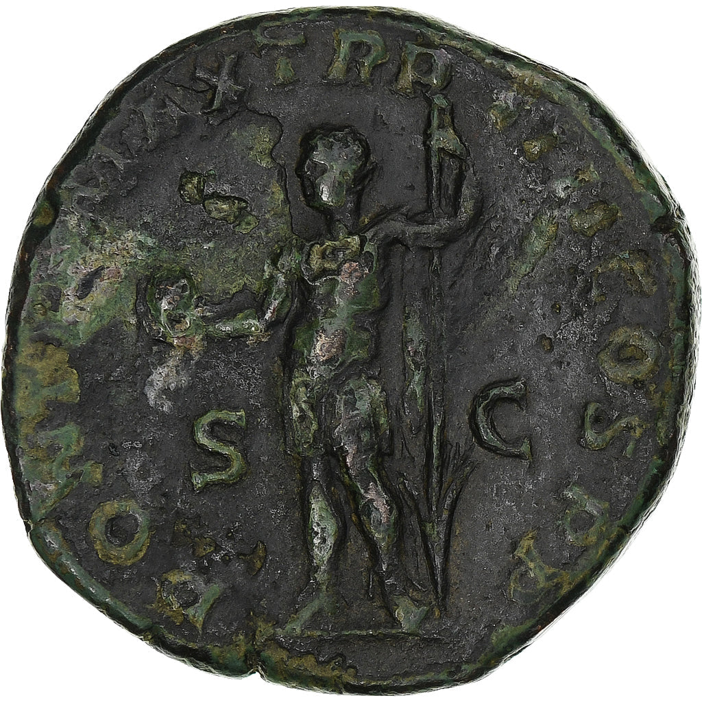 Severo Alejandro, 
  
  Sestercio, 
  
  225