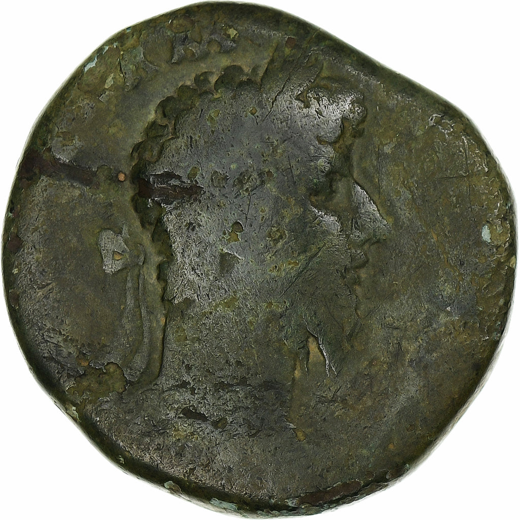 Lucio Vero, 
  
  Sestercio, 
  
  165