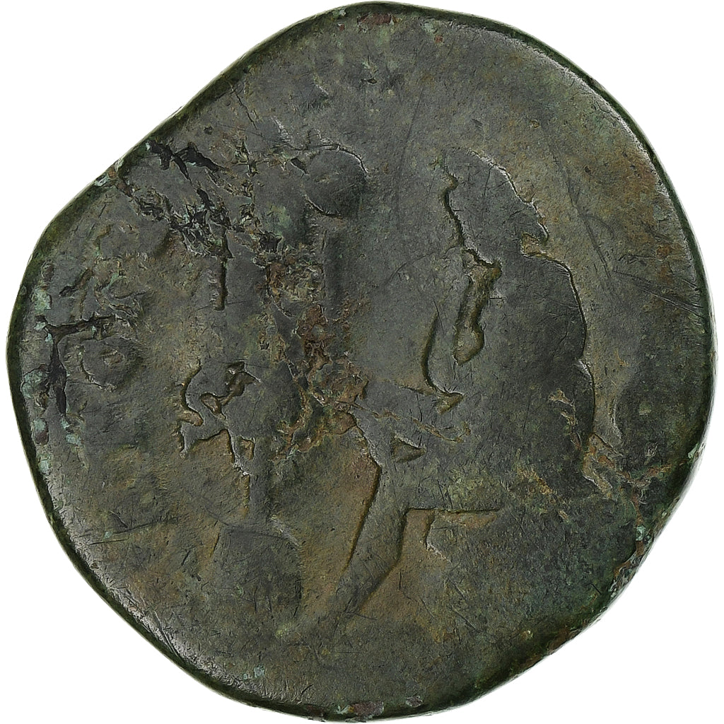 Lucio Vero, 
  
  Sestercio, 
  
  165