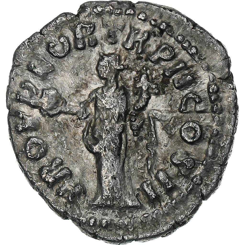 Lucio Vero, 
  
  Denario, 
  
  161-162