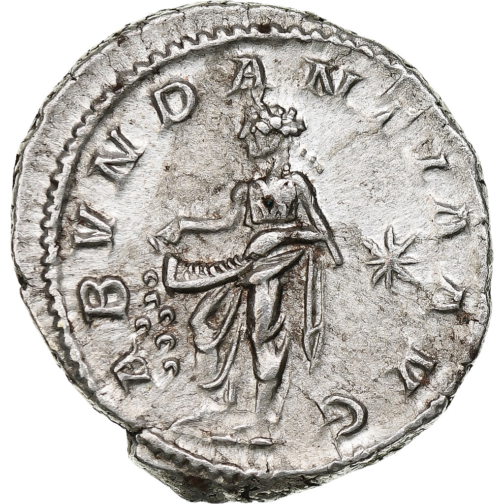 Heliogábalo, 
  
  Denario, 
  
  218-222