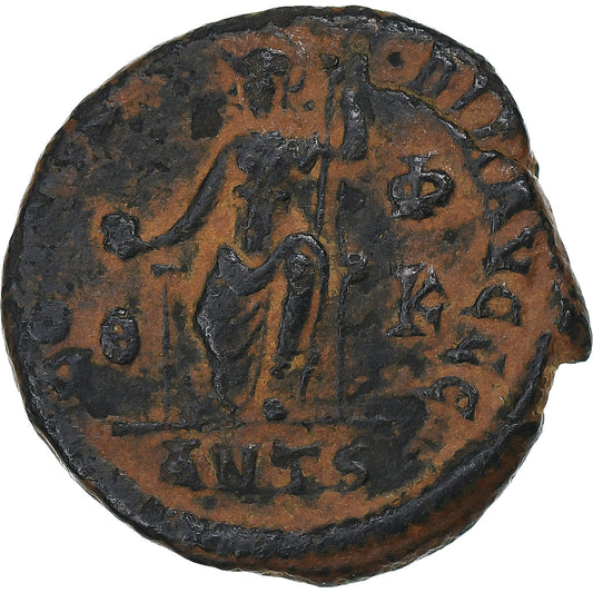 Valentiniano II, 
  
  Follis, 
  
  378-383