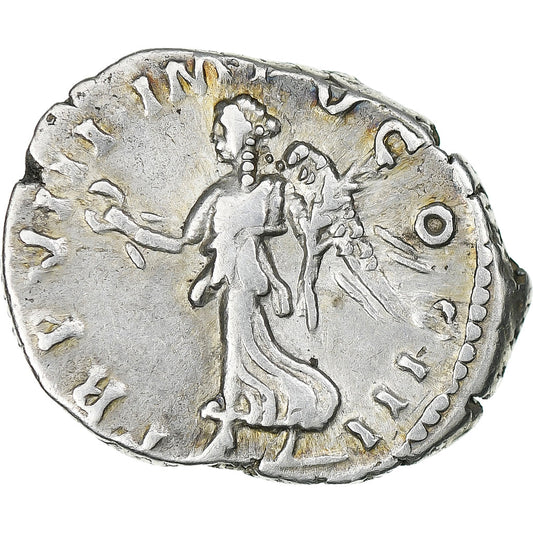 Lucio Vero, 
  
  Denario, 
  
  168