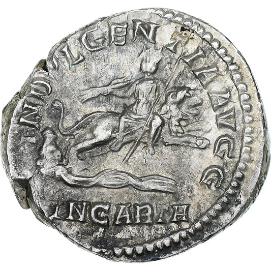 Septimio Severo, 
  
  Denario, 
  
  202-210
