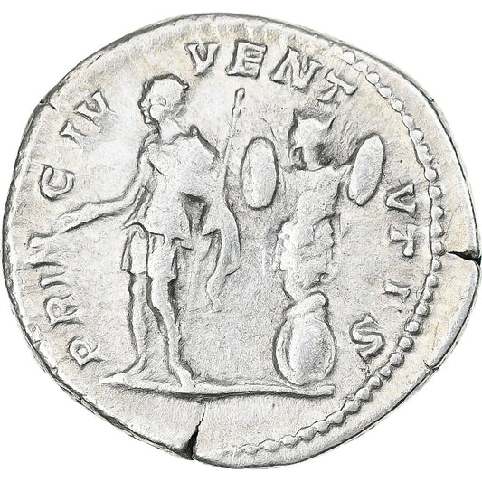 Geta, 
  
  Denario, 
  
  200-202