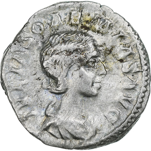 Julia Soemias, 
  
  Denario, 
  
  218-222