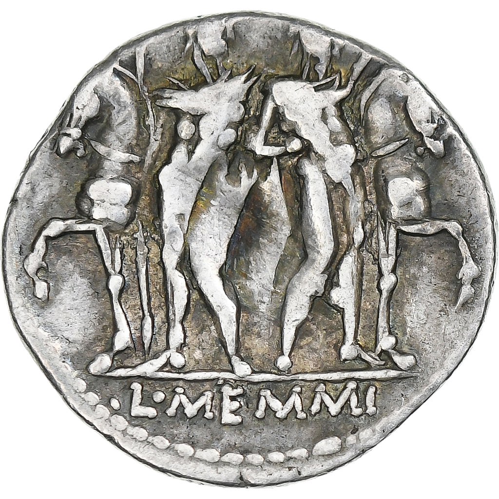 Memmia, 
  
  Denario, 
  
  109-108 aC