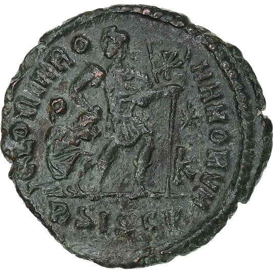 Valentiniano I, 
  
  Follis, 
  
  367-375