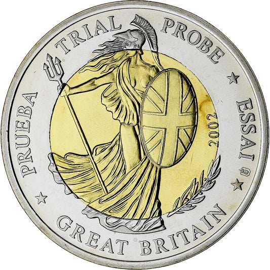 Gran Bretaña,

2 euros,

Patrones de fantasía del euro