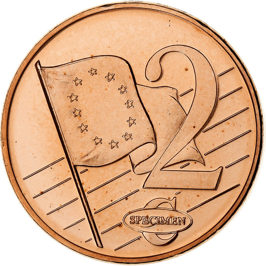 Gran Bretaña, 

2 céntimos de euro, 

Patrones de euro de fantasía