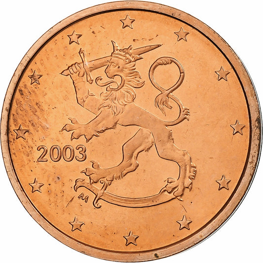 Finlandia, 

2 céntimos de euro, 

Prueba