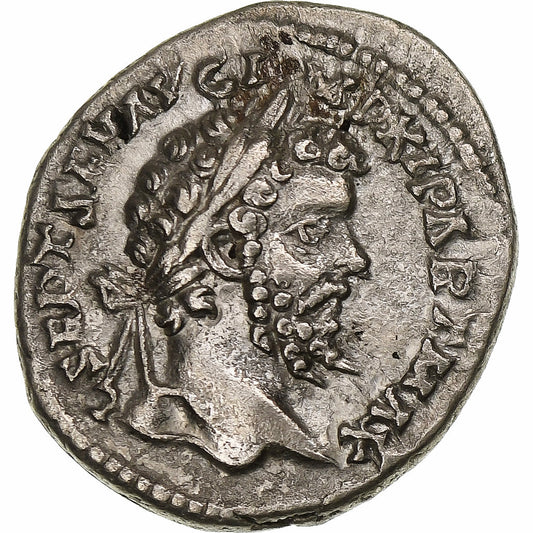 Septimio Severo, 
  
  Denario, 
  
  198-202