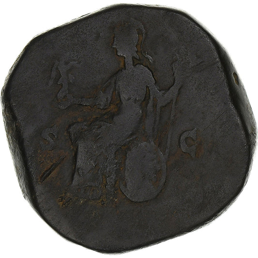 Marco Aurelio, 
  
  Sestercio, 
  
  171-172