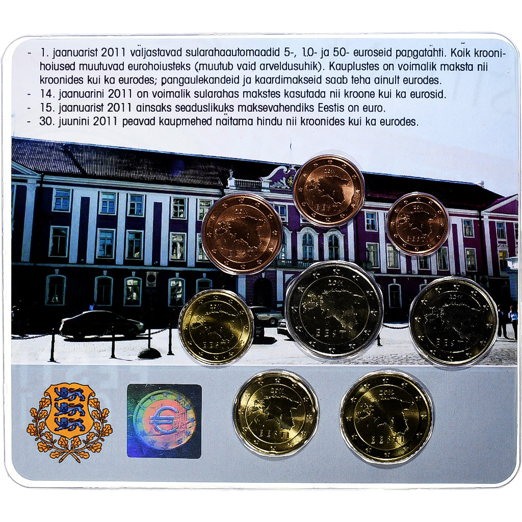 Estonia

Lote de 1 c. - 2 euros

Tarjeta de monedas FDC