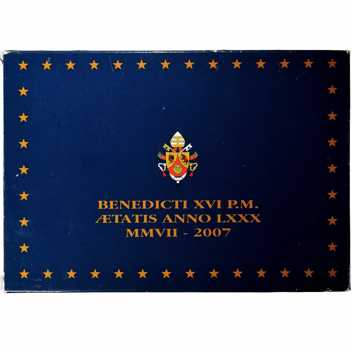 Vaticano,

Benedicto XVI,

Lote 1 c. - 2 euros + Medalla