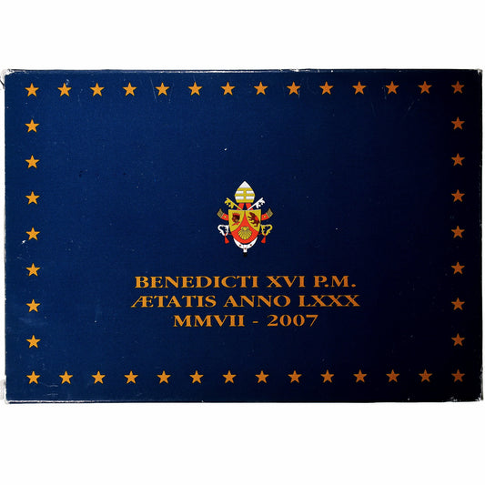 Vaticano,

Benedicto XVI,

Lote 1 c. - 2 euros + Medalla