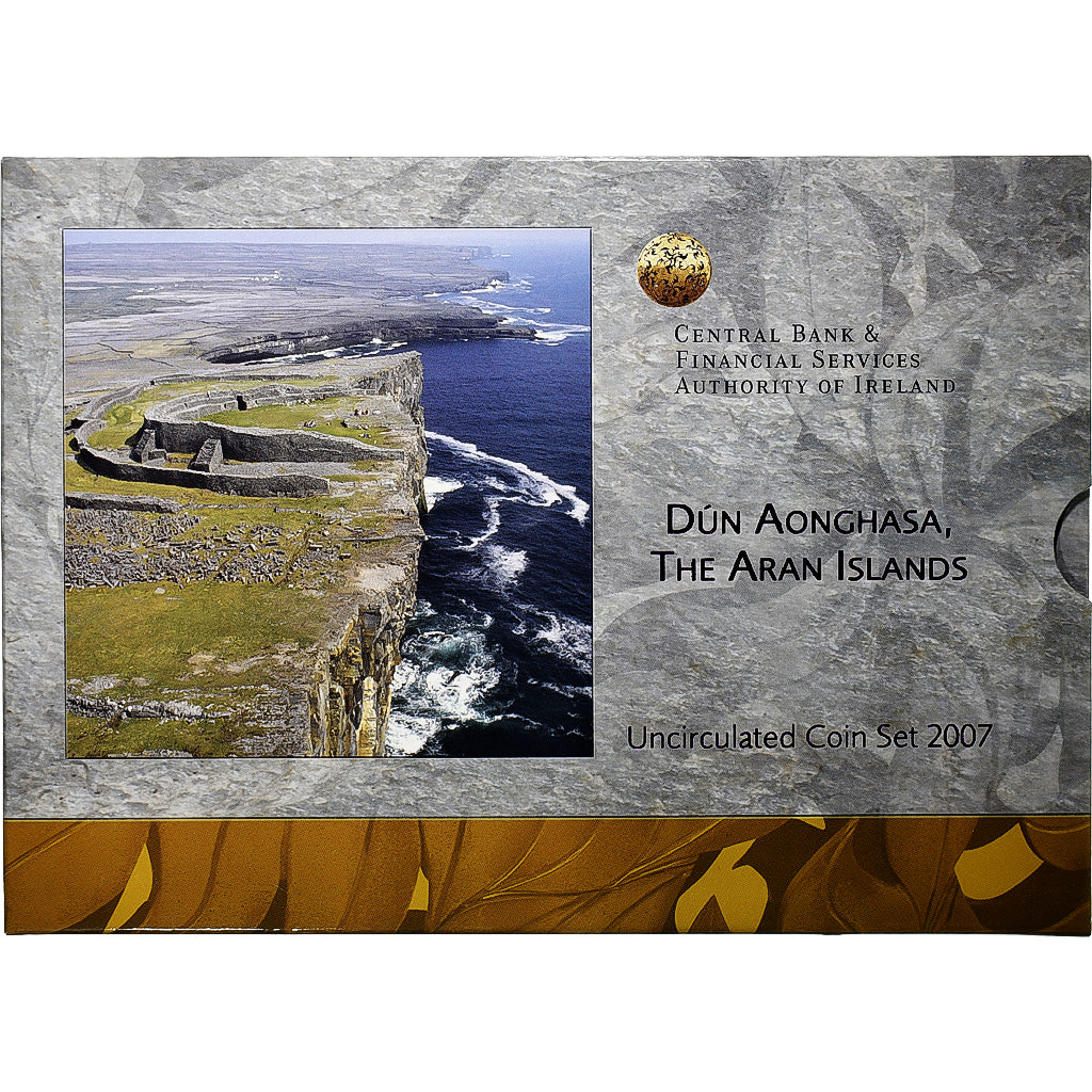 Irlanda, 
  
  Conjunto 1 ct. - 2 euros, 
  
  Dun Aonghasa