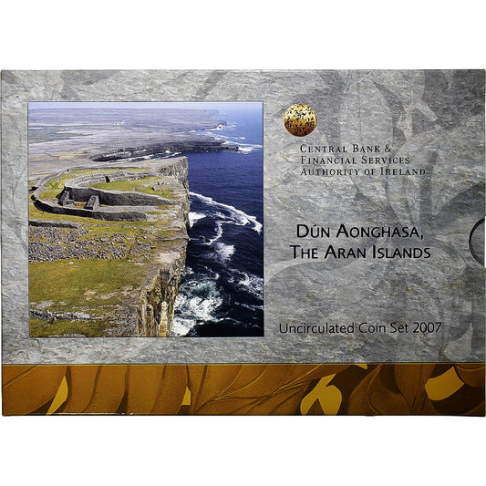 Irlanda, 
  
  Conjunto 1 ct. - 2 euros, 
  
  Dun Aonghasa