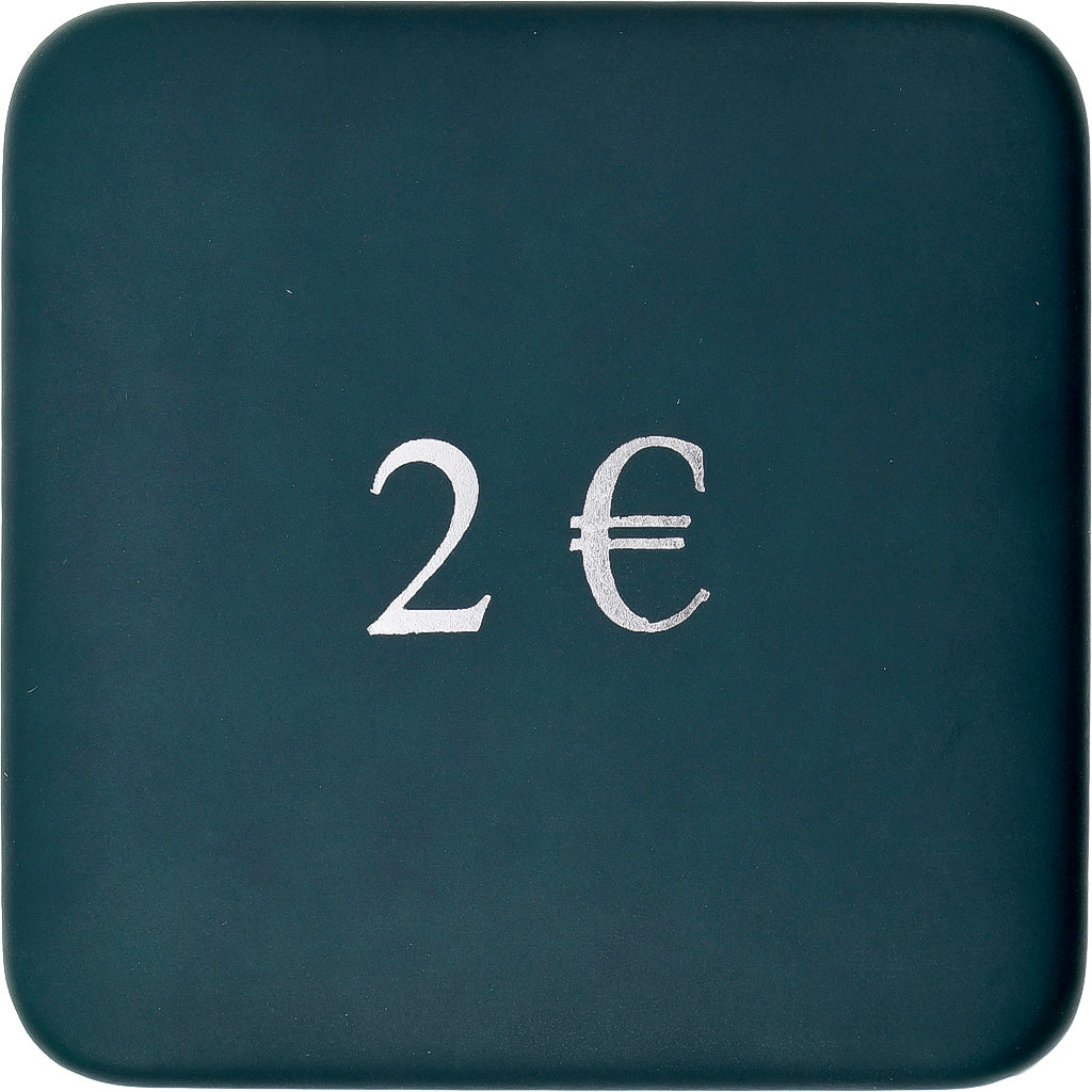 Bélgica, 

2 euros, 

Unión Monetaria