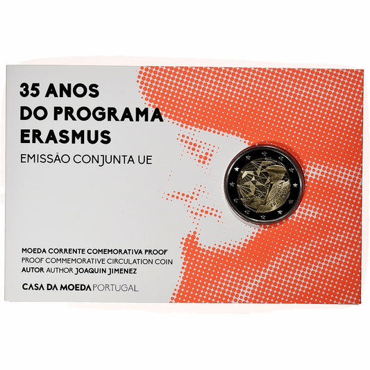 Portugal, 
  
  2 euros, 
  
  Erasmo