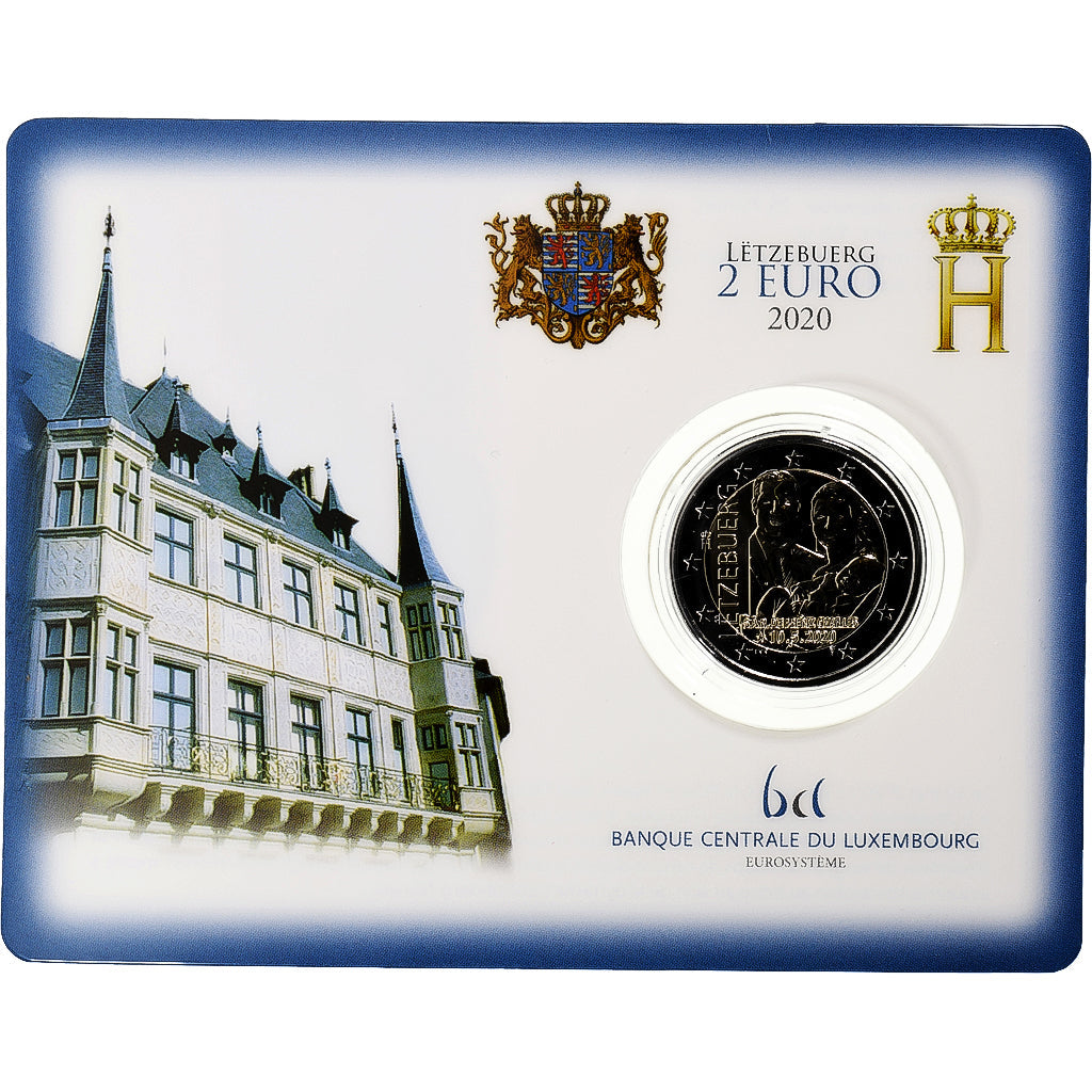 Luxemburgo,

2 euros,

Nacimiento del príncipe Carlos