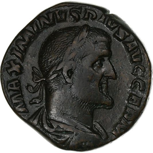 Maximino I Thrax, 
  
  Sestercio, 
  
  236-238