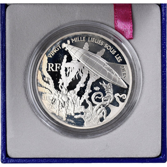 Francia, 
  
  1-1/2 euros, 
  
  20000 Lieues sous les Mers