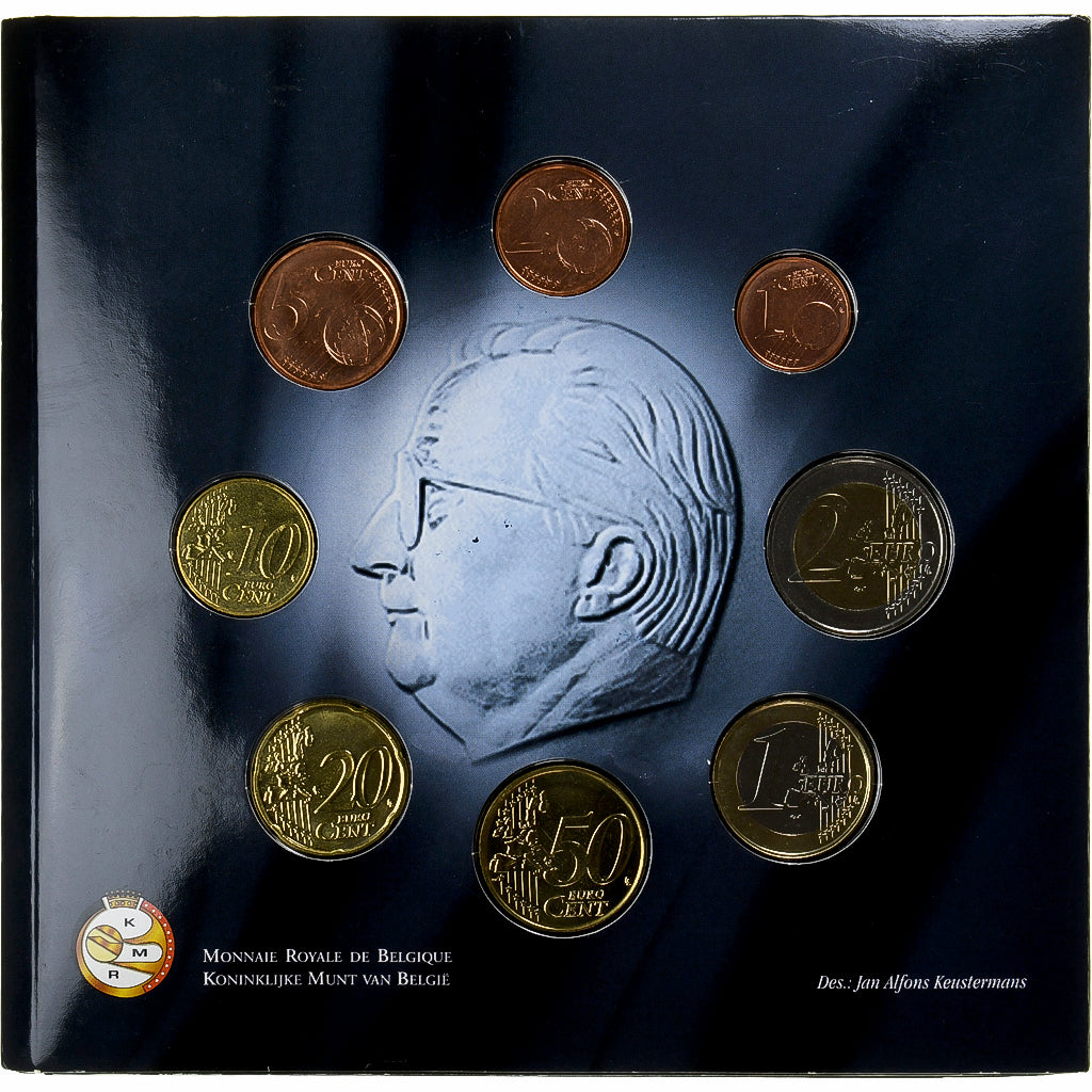 Benelux, 
  
  Conjunto 1 ct. - 2 euros + ficha, 
  
  BU