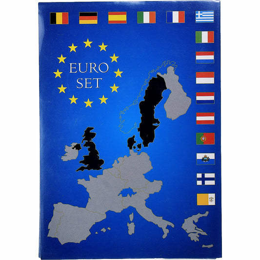 Austria,

Juego de 1 ct. - 2 euros,

Juego de euros