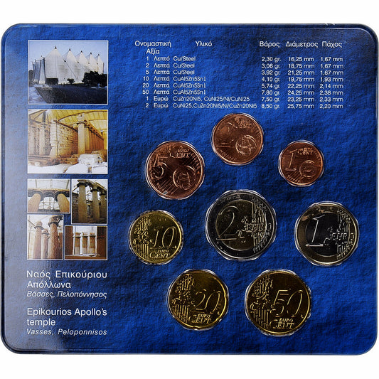 Grecia

Lote de 1 c. - 2 euros

Tarjeta de monedas BU
