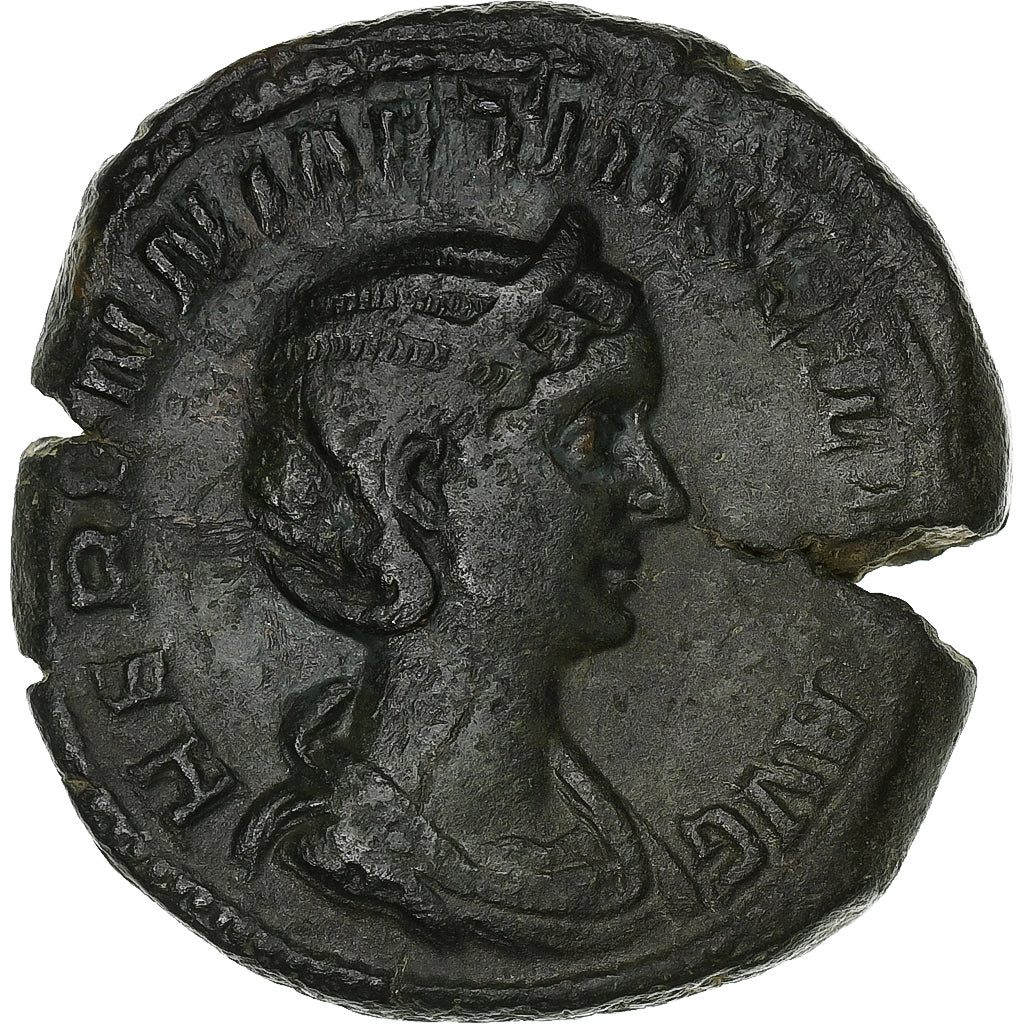 Herennia Etruscila, 
  
  Sestercio, 
  
  249-251