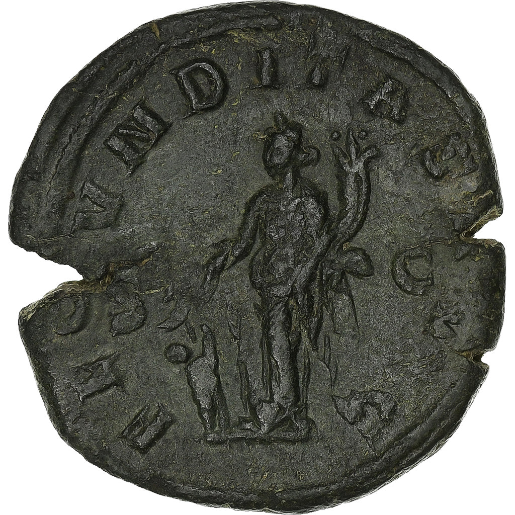 Herennia Etruscila, 
  
  Sestercio, 
  
  249-251