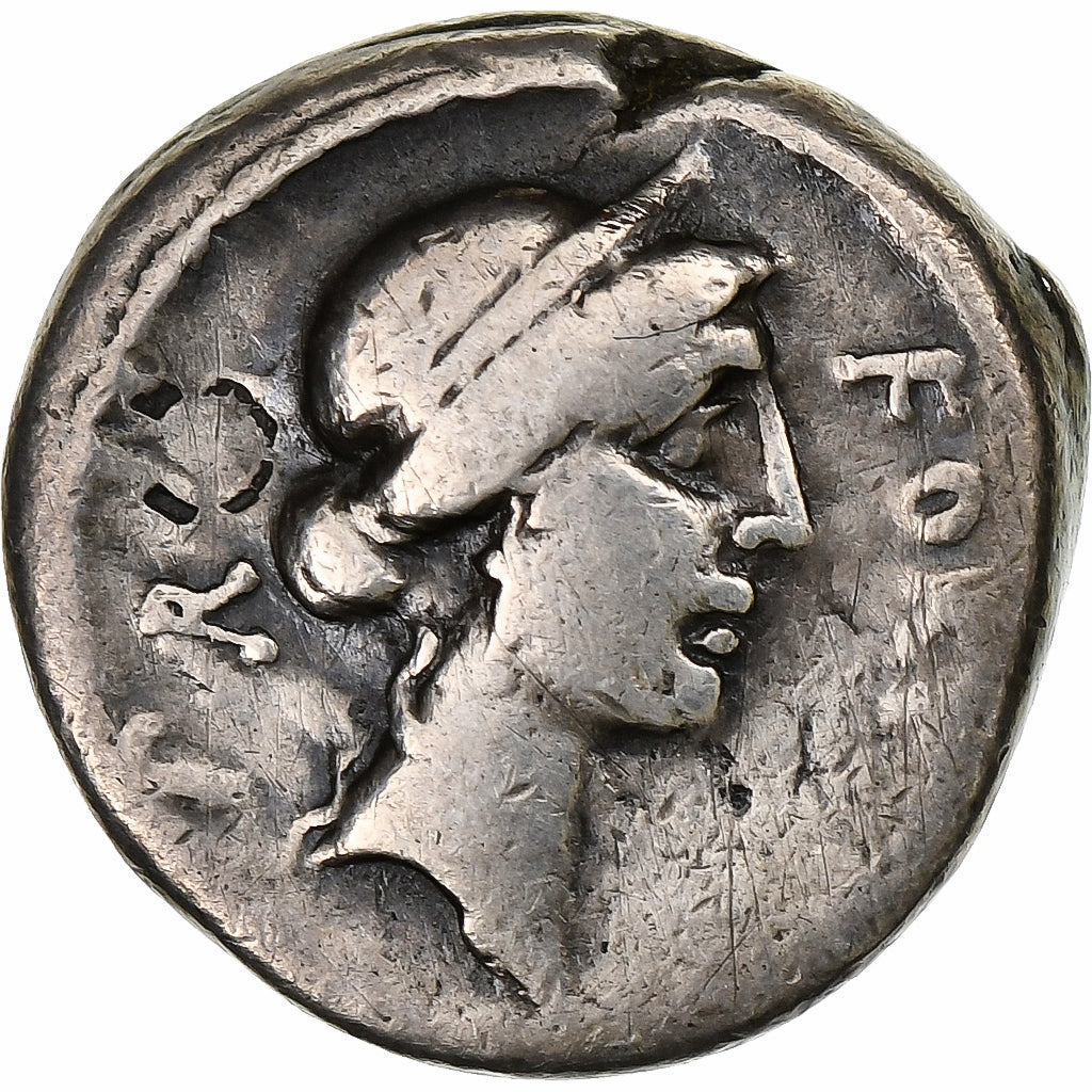 Sicinia, 
  
  Denario, 
  
  49 a.C.