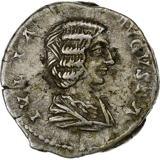 Julia Domna, 
  
  Denario, 
  
  196-202