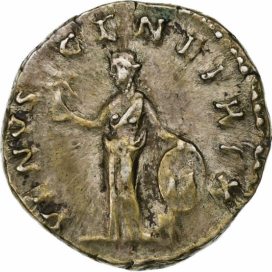 Faustina II, 
  
  Denario, 
  
  161-176