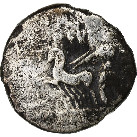 Emilia, 
  
  Denario, 
  
  58 a.C.