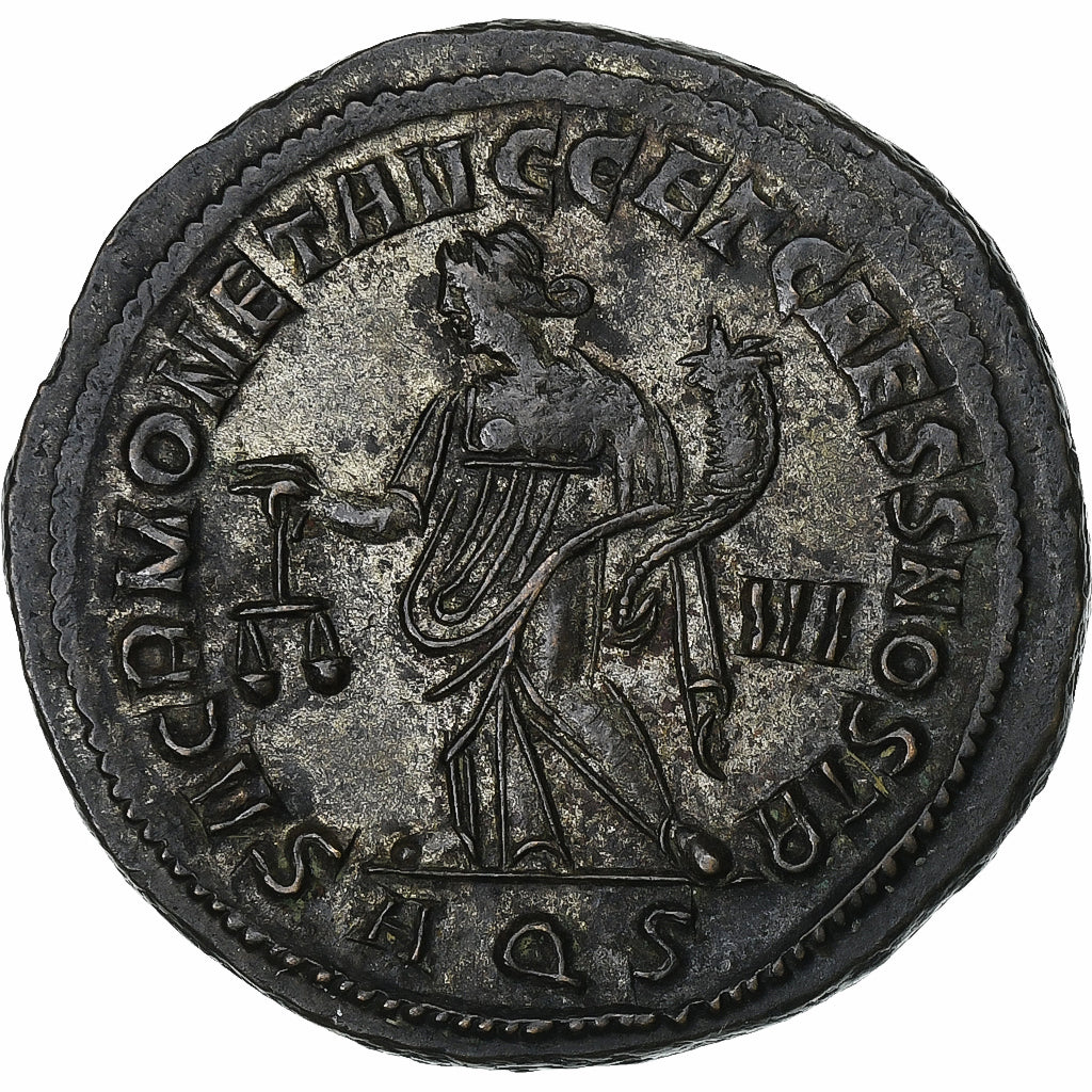 Maximiano, 
  
  Follis, 
  
  302-303