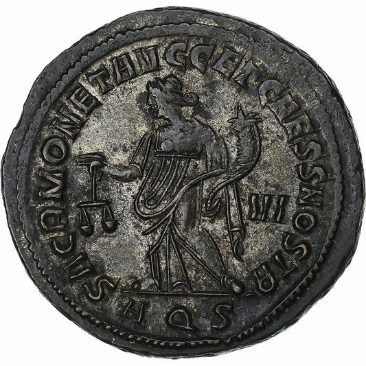 Maximiano, 
  
  Follis, 
  
  302-303