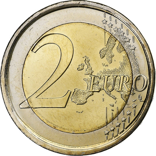 España, 

2 euros, 

Alhambra de Granada