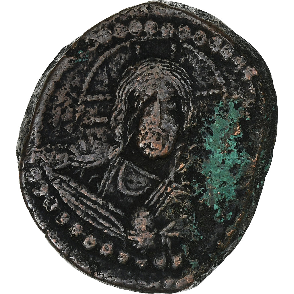 Época de Romano IV, 
  
  Follis, 
  
  1068-1071