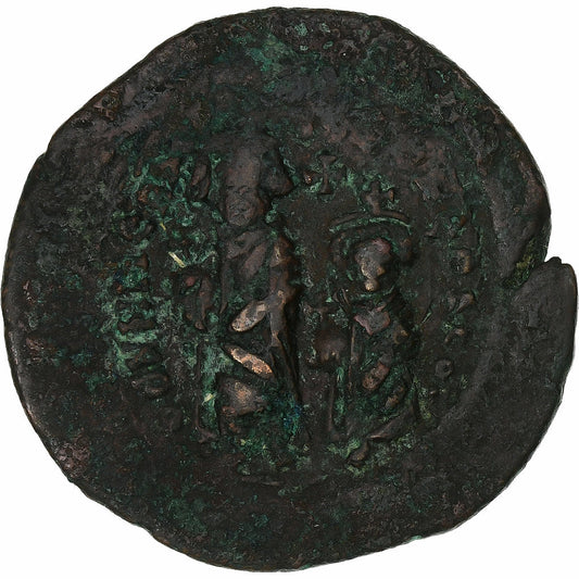 Heraclio, 
  
  con Heraclio Constantino, 
  
  Follis