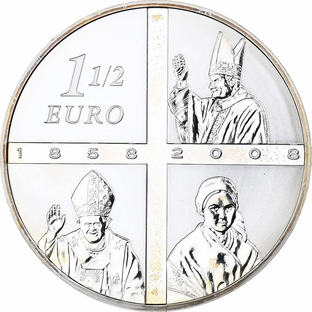 Francia, 

1 euro y medio, 

Lourdes